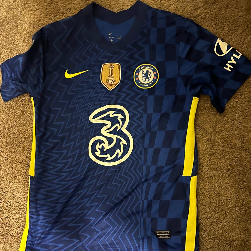 Chelsea 21/22 Home Jersey Rudiger Medium